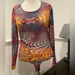 Fashion to figure Mesh Top